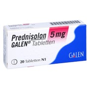 Prednisolon 5 mg GALEN Tabletten 20 St