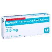 Ramipril-1a Pharma 2,5 mg Tabletten 20 St