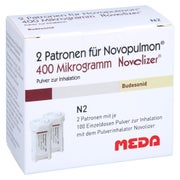 NOVOPULMON 400 µg Novolizer Patrone 2x100 ED 2X100 St
