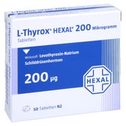 L-thyrox Hexal 200 Mikrogramm Tabletten 50 St