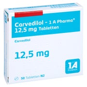 Carvedilol-1a Pharma 12,5 mg Tabletten 50 St
