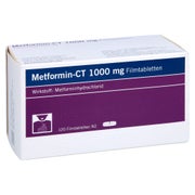 Metformin-ct 1.000 mg Filmtabletten 120 St