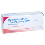 QUINAPLUS STADA 10 mg/12,5 mg Filmtabletten 50 St