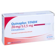 QUINAPLUS STADA 20 mg/12,5 mg Filmtabletten 50 St