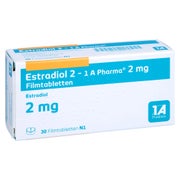 Estradiol 2-1A Pharma Filmtabletten 30 St