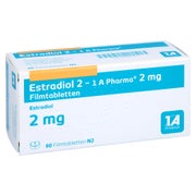 Estradiol 2-1A Pharma Filmtabletten 60 St