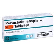 Pravastatin-ratiopharm 20 mg Tabletten 20 St