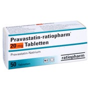 Pravastatin-ratiopharm 20 mg Tabletten 50 St