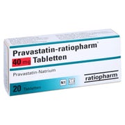 Pravastatin-ratiopharm 40 mg Tabletten 20 St