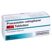 Pravastatin-ratiopharm 40 mg Tabletten 50 St