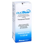 DUOTRAV 40 Mikrogramm/ml + 5 mg/ml Augentropfen 2,5 ml