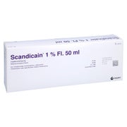 Scandicain 1% Flasche Injektionslösung 5X50 ml