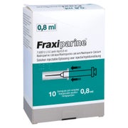 FRAXIPARINA 0,8 ml Injektionslösung i.e.Fertigspr. 10X0,8 ml
