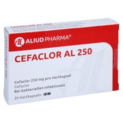 Cefaclor AL 250 Hartkapseln 20 St