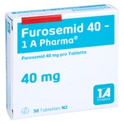 Furosemid 40-1a Pharma Tabletten 50 St