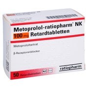 METOPROLOL-ratiopharm NK 100 mg Retardtabletten 50 St