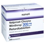 VALPROAT chrono Winthrop 300 mg Retardtabletten 200 St