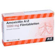 Amoxicillin AbZ 1000 mg Filmtabletten 10 St