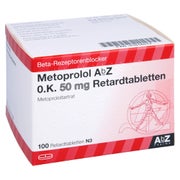 METOPROLOL AbZ O.K. 50 mg Retardtabletten 100 St