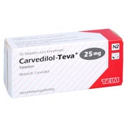 Carvedilol Teva 25 mg Tabletten 50 St
