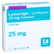 Lamotrigin-1a Pharma 25 mg Tabletten 50 St