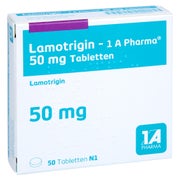 Lamotrigin-1a Pharma 50 mg Tabletten 50 St