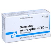 SERTRALIN-neuraxpharm 50 mg Filmtabletten 50 St