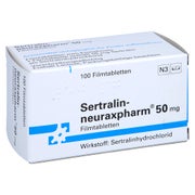 SERTRALIN-neuraxpharm 50 mg Filmtabletten 100 St