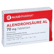 Alendronsäure AL 70 mg Tabletten 4 St