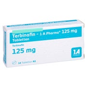 Terbinafin-1a Pharma 125 mg Tabletten 14 St