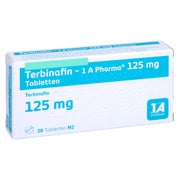 Terbinafin-1a Pharma 125 mg Tabletten 28 St