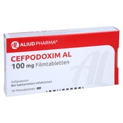 Cefpodoxim AL 100 mg Filmtabletten 10 St