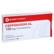 Cefpodoxim AL 100 mg Filmtabletten 20 St