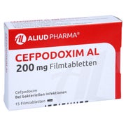 Cefpodoxim AL 200 mg Filmtabletten 15 St