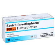 SERTRALIN-ratiopharm 100 mg Filmtabletten 50 St