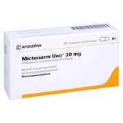MICTONORM Uno 30 mg Hartk.m.veränd.Wirkst.-Frs. 28 St