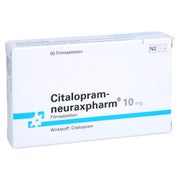 CITALOPRAM-neuraxpharm 10 mg Filmtabletten 50 St