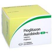 Pioglitazon Aurobindo 30 mg Tabletten 112 St