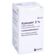 Xylocain 2% Flaschen Injektionslösung 50 ml