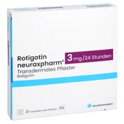 Rotigotin Neuraxpharm 3 Mg/24 H Transderm.pflaster 31 St