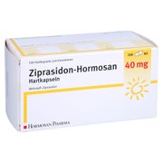 Ziprasidon Hormosan 40 mg Hartkapseln 100 St