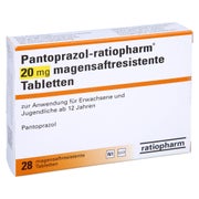 PANTOPRAZOL-ratiopharm 20 mg magensaftr.Tabletten 28 St