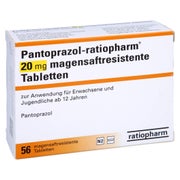 PANTOPRAZOL-ratiopharm 20 mg magensaftr.Tabletten 56 St