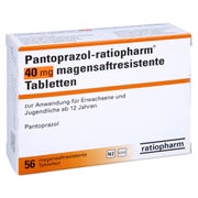PANTOPRAZOL-ratiopharm 40 mg magensaftr.Tabletten 56 St