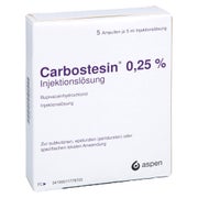 CARBOSTESIN 0,25% Injektionslösung Ampullen 5X5 ml