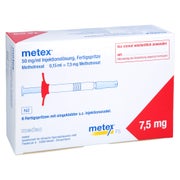 METEX FS 7,5 mg (50mg/ml) Inj.-Lösung Fertigspr. 6 St