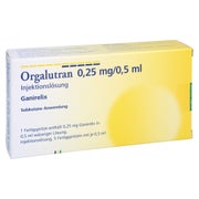 ORGALUTRAN 0,25 mg/0,5 ml Inj.-Lsg.i.e.Fertigspr. 5 St