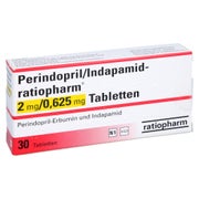 PERINDOPRIL/Indapamid-ratio.2 mg/0,625 mg Tabl. 30 St