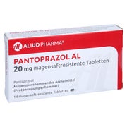 PANTOPRAZOL AL 20 mg magensaftresistente Tabletten 14 St