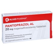 PANTOPRAZOL AL 20 mg magensaftresistente Tabletten 28 St